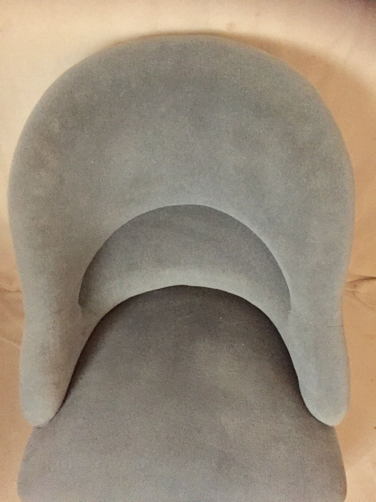 Toad Blue Velvet armchair