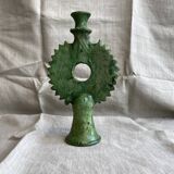 Tamegroute pottery candle holder