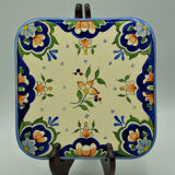 Under the plate and bottle signed Rouen collection art of the table