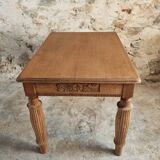 Table ancienne en chêne – Style Louis XVI – France – Années 1920