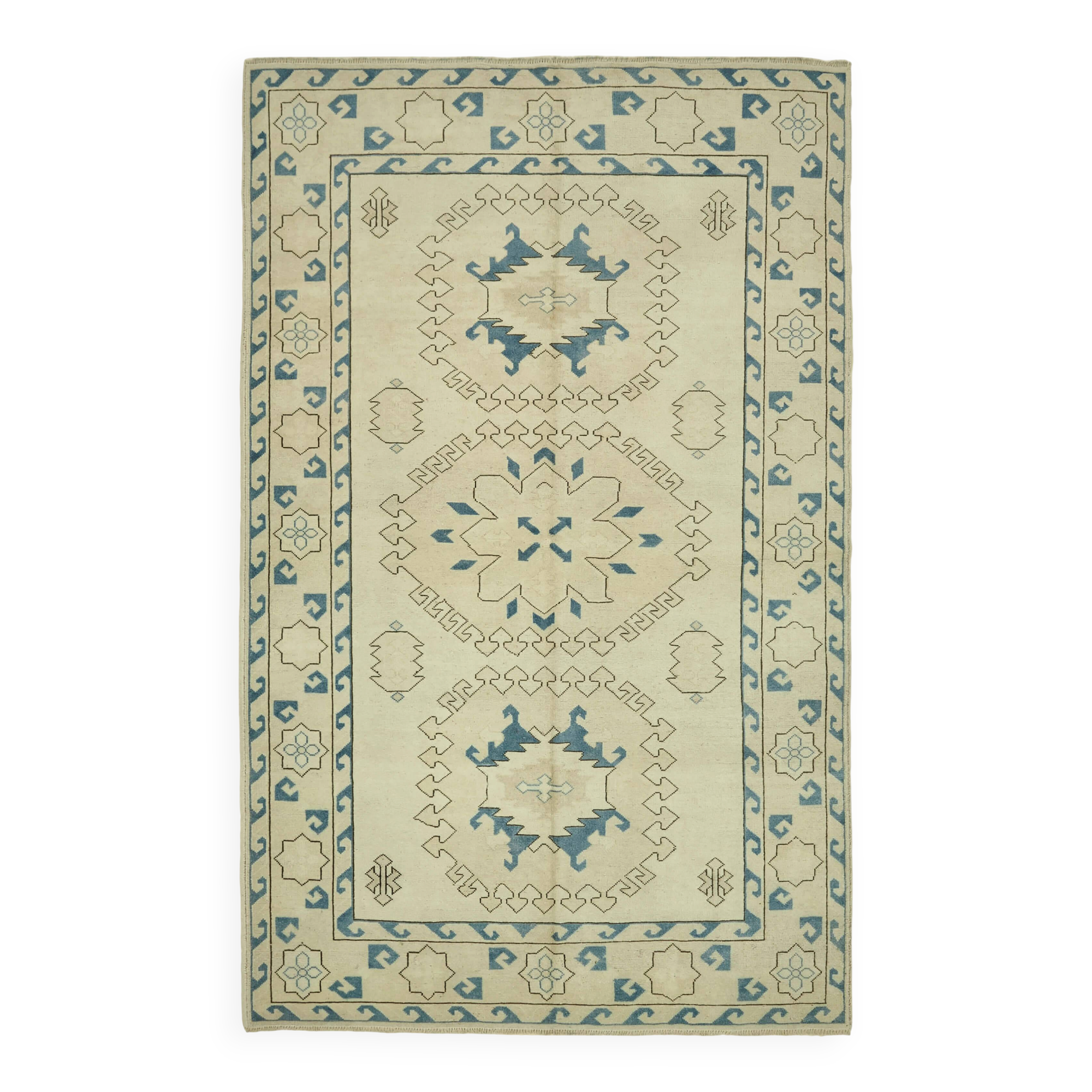 Turkish Vintage Anatolian Rug 203 cm x 312 cm