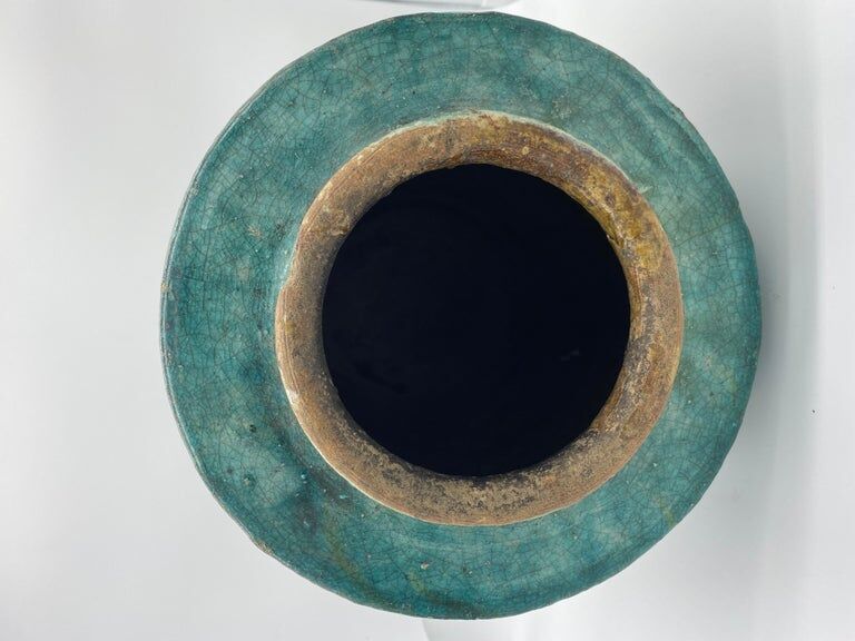 Blue jar martaban style 19th century