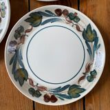 Set of 3 dessert plates M.B.F.A. Pornic