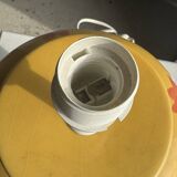 Large yellow lamp base with orange tulip shades, H46 D24