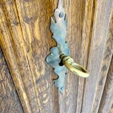 Frankfurt solid wood wardrobe geometric shape vintage wardrobe