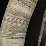 Denmark, 1980, set of 4 curly wool chairs
