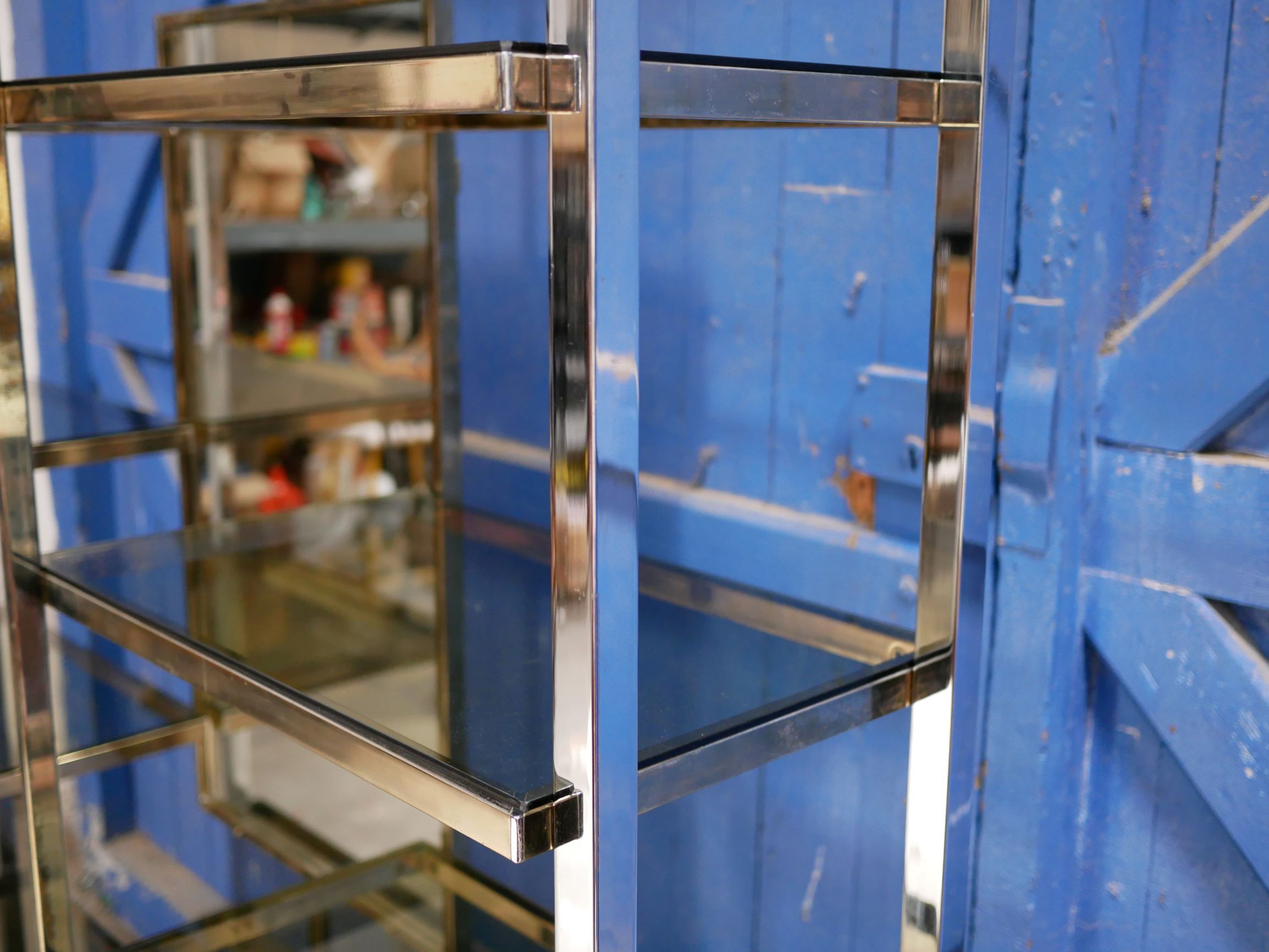 Vintage shelf library by Kim Moltzer