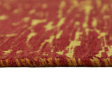 Red wool carpet 1980, 234 cm x 330 cm