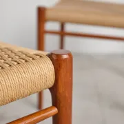 6 chairs model 75 in teak by Niels O. Møller, Denmark, 1950s
