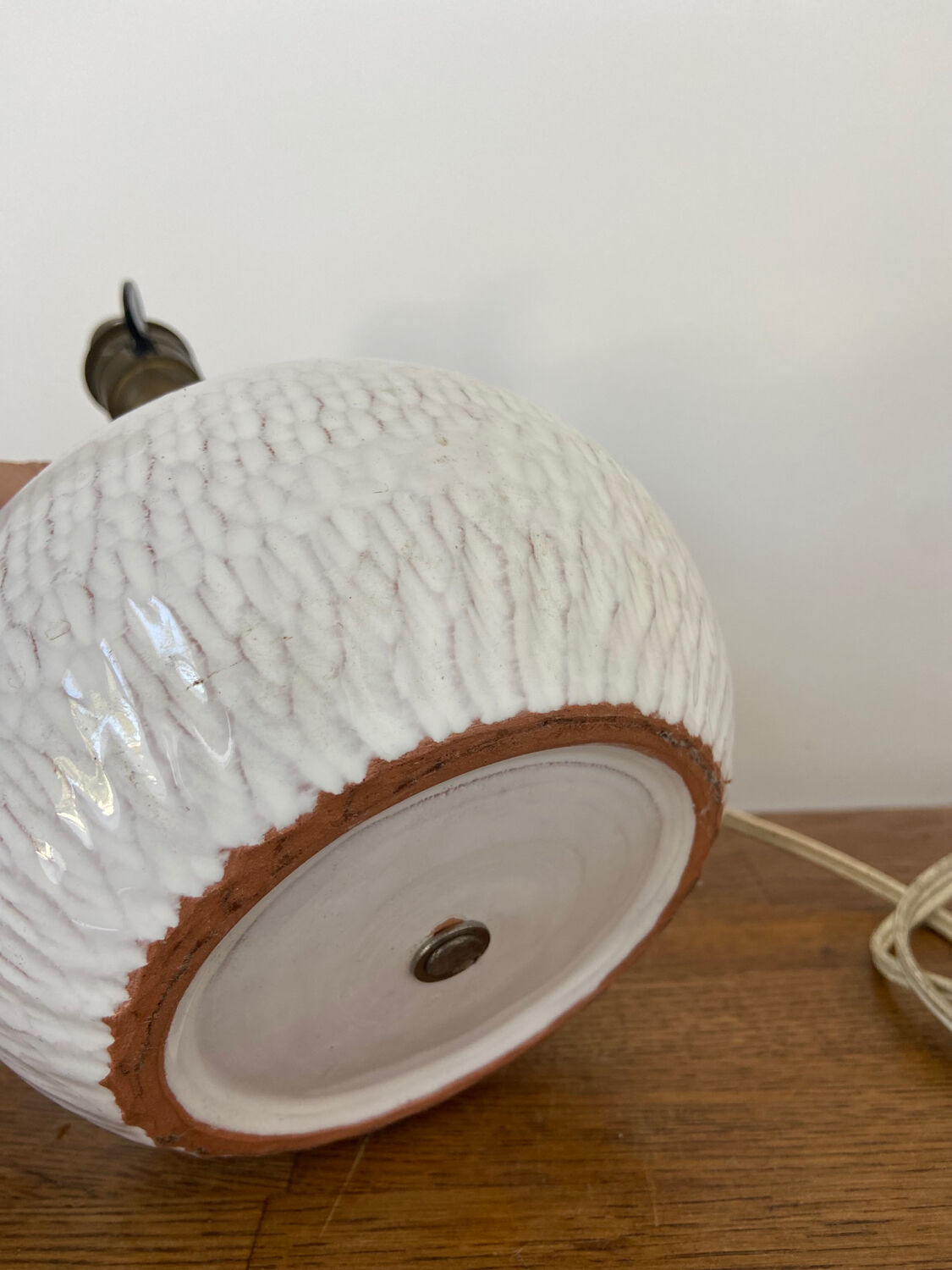 Vintage ceramic lamp base