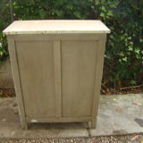 Old patinated Parisian buffet