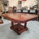 Large Art Deco dining table in solid wood - 1930