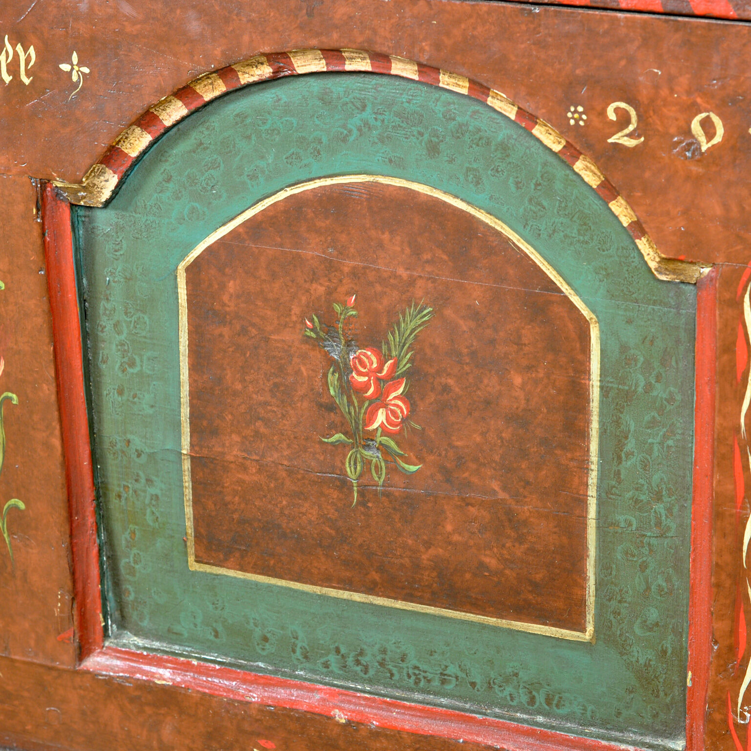 German Wedding Chest From 1820