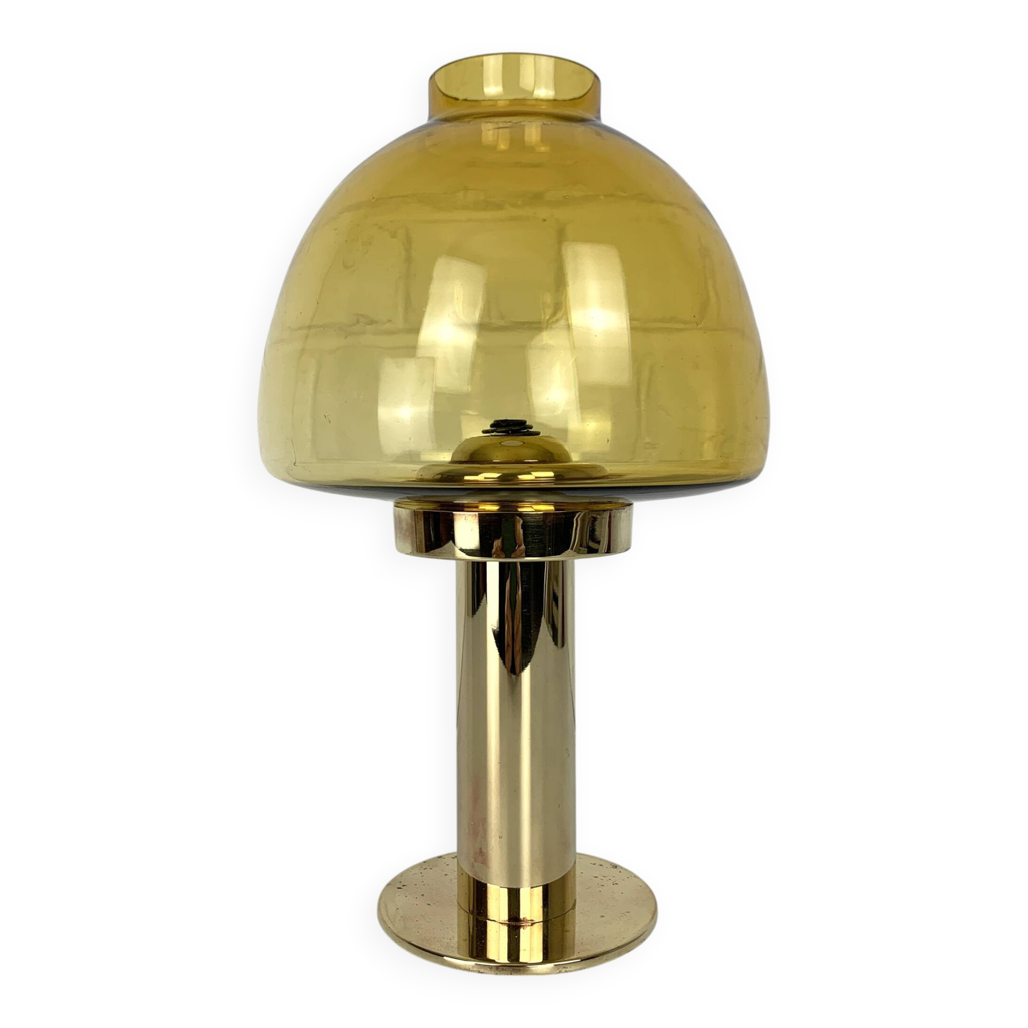L102/32 brass candle holder, Hans-Agne Jakobsson, AB Markaryd, Sweden, 1960s