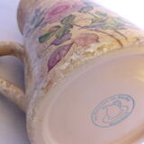 Romantic pitcher with roses made in Corrèze