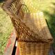 Banc coffre d' enfant en osier