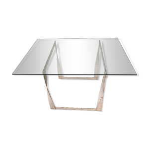 table fer forgé style - industriel
