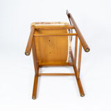 Set of six dining room chairs of danish design from the 1960s.