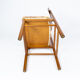 Set of six dining room chairs of danish design from the 1960s.