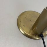 Large Modernist 60cm Table Lamp in Brass and Metal by Florian Schulz, Germany, 1970s