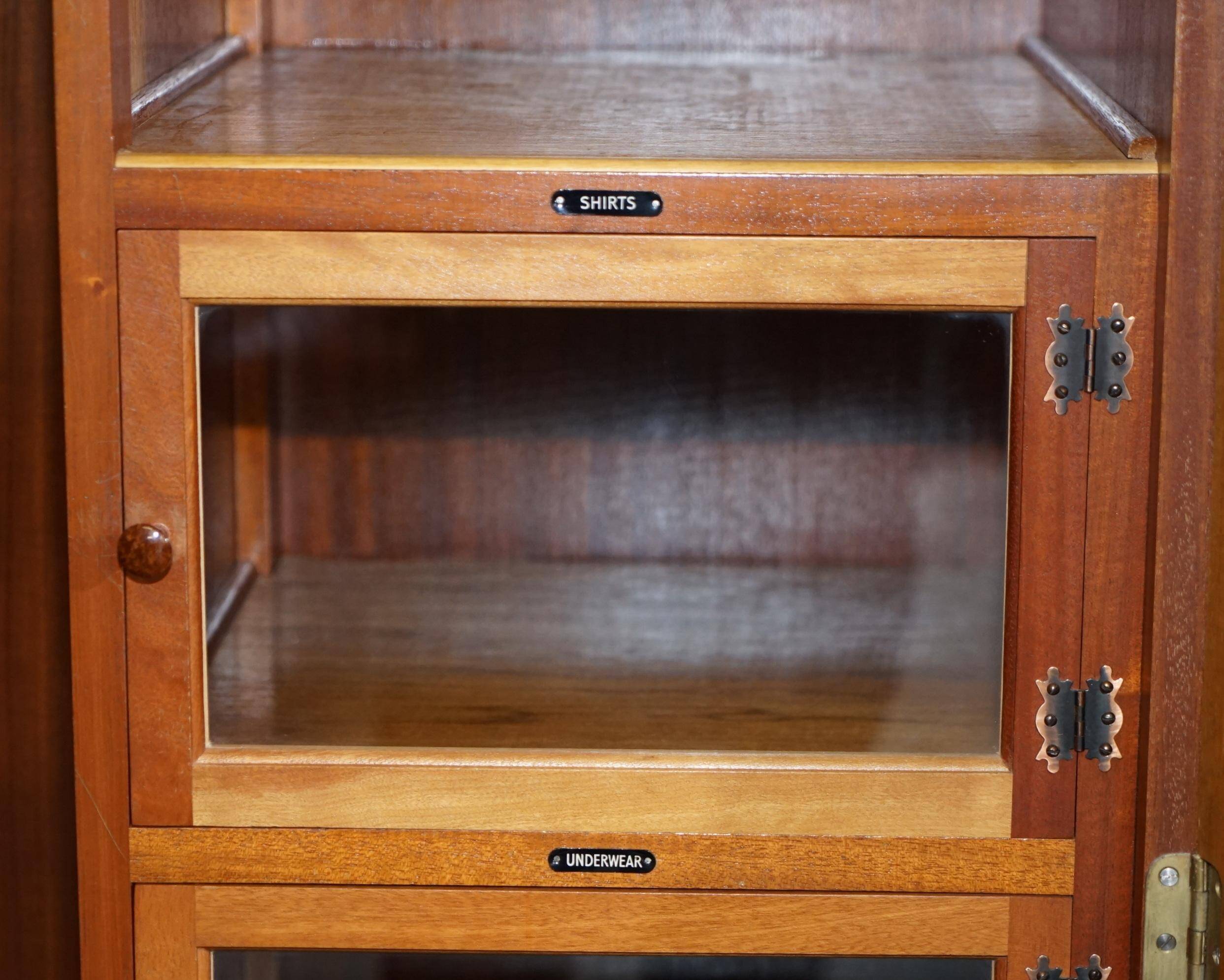 Light walnut cabinet from the 1940s