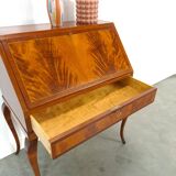 Secrétaire en placage de noyer de Suède, bureau