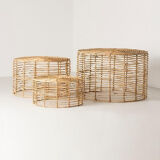 Rattan coffee table