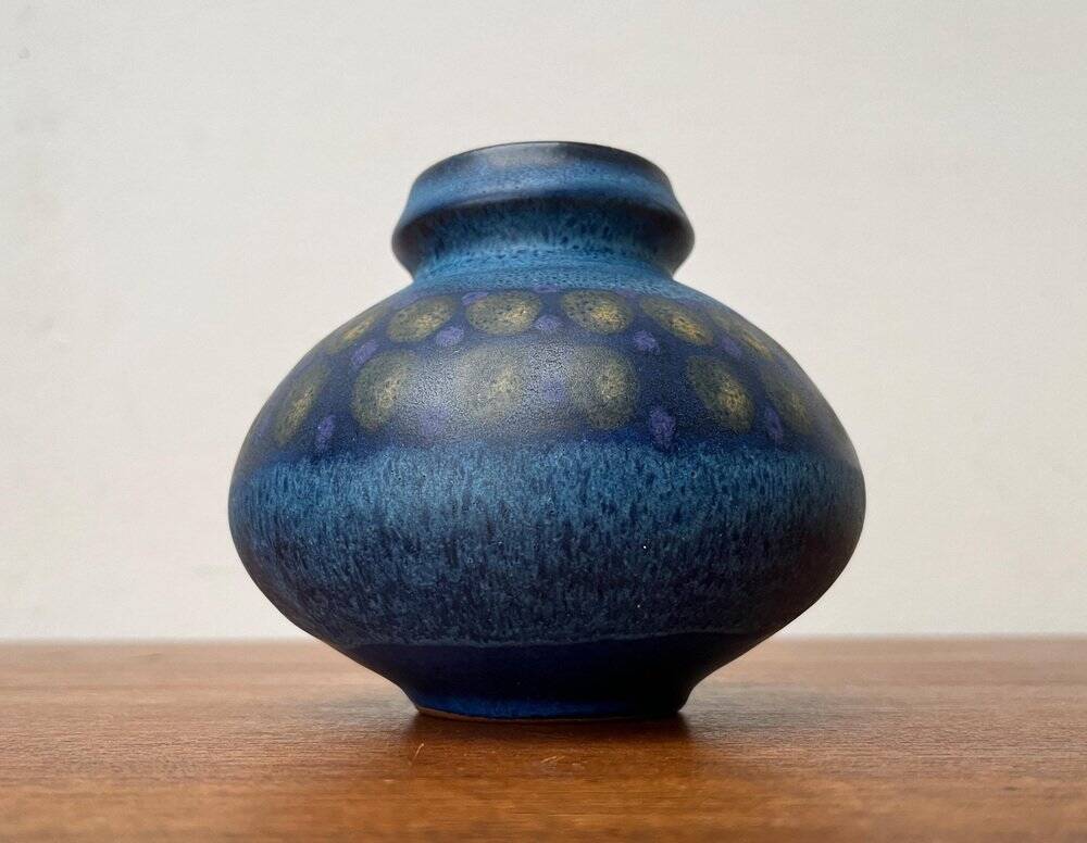 Vintage German ceramic vase from the Viola series by KMK Keramik Manufaktur Kupfermühle, 1970s.