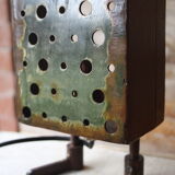Metal handcrafted lamp