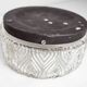 Lot de 3 plafonniers en verre 60