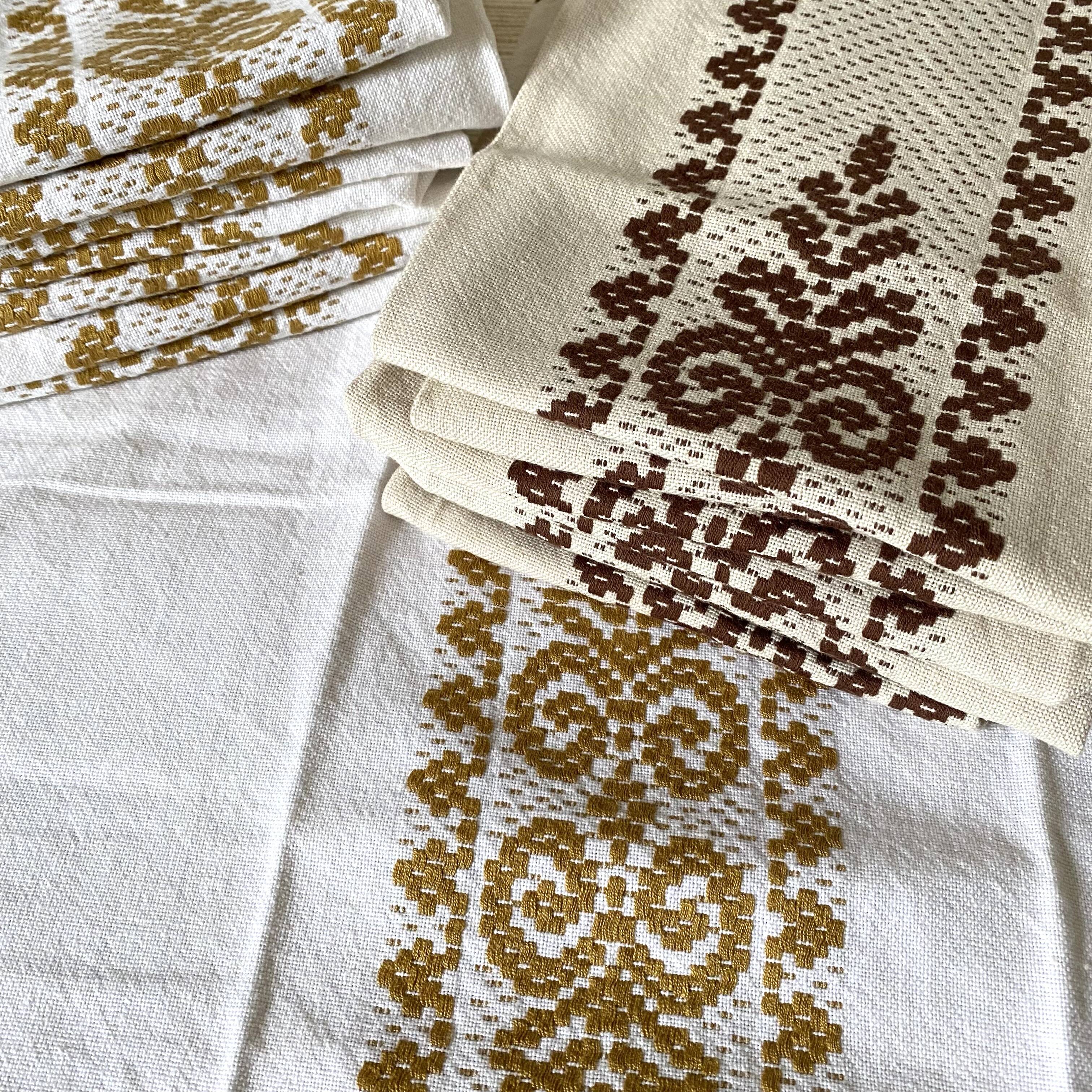 Vintage cotton napkins
