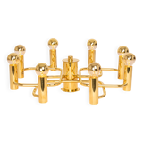 Magnificent mid-century chandelier in the Sciolari style, 1970s.