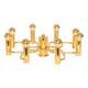 Magnificent mid-century chandelier in the Sciolari style, 1970s.