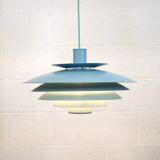 Unique blue colored Nordic Pendant Lamp by Form Light model 52610, Denmark