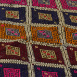 Anatolian handmade kilim rug 175 cm x 163 cm