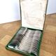 Tribaudeau silver-plated cutlery set "Blanc 84" for 24 place settings.