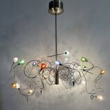 Harco Loor style Strawberry design hanging lamp , 1990’s