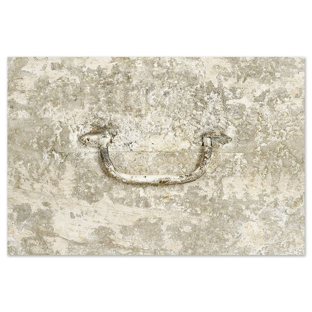 Large buffet in old patinated teak