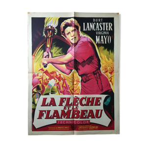 Affiche cinéma La Flèche - lancaster