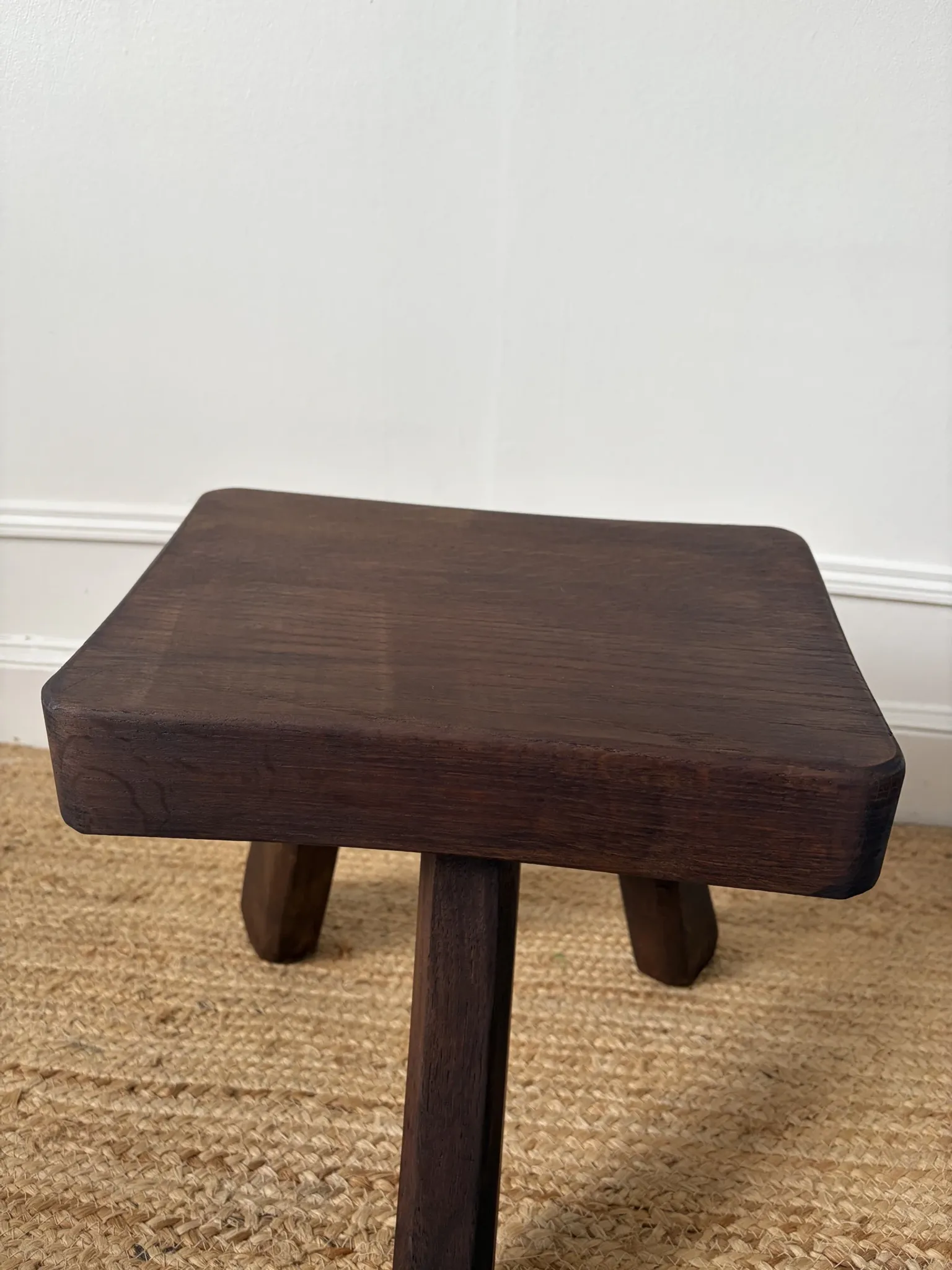 Brutalist tripod stool