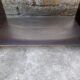 Table basse vintage en plexiglas
