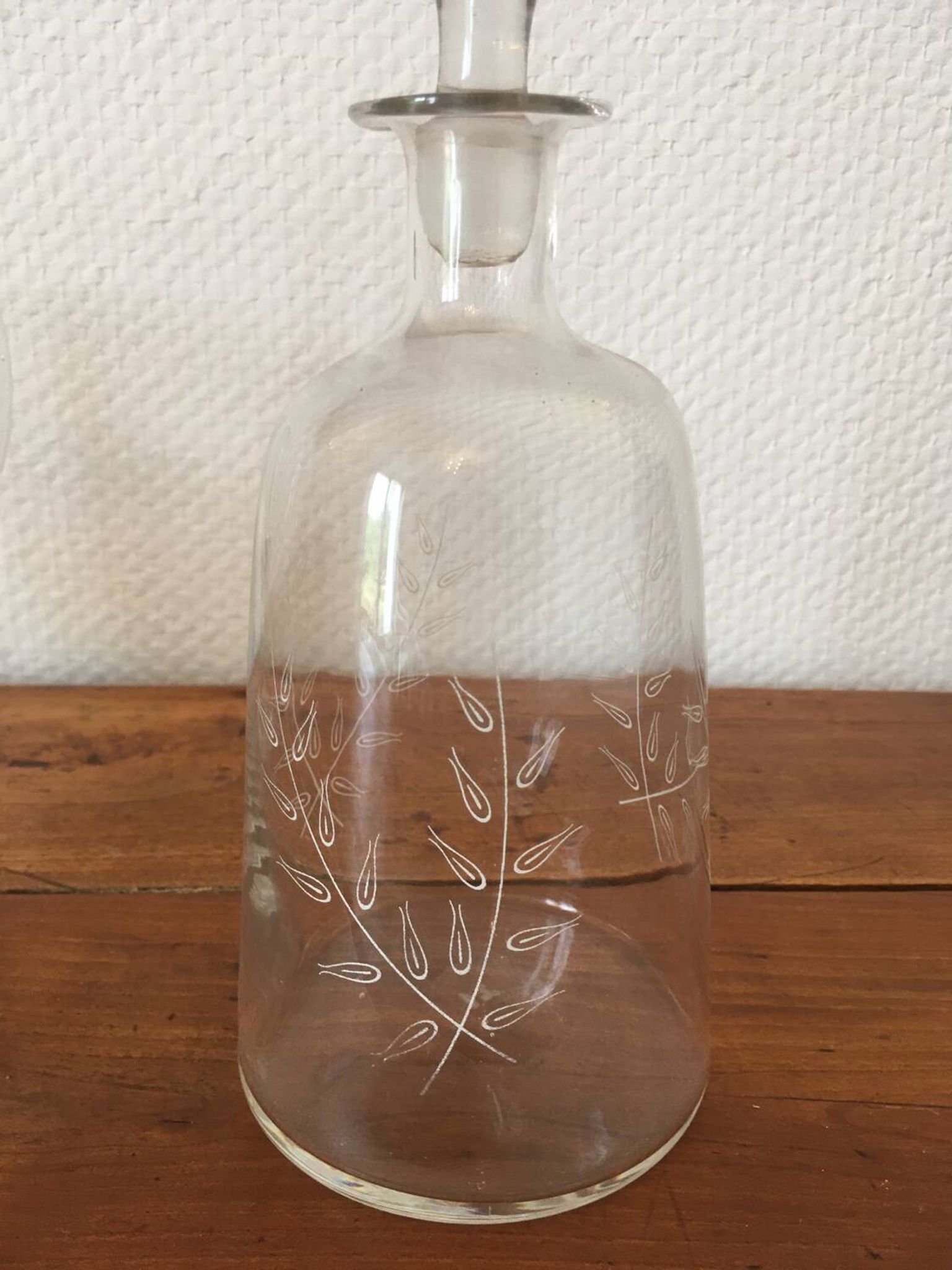 Service verres cristal.
