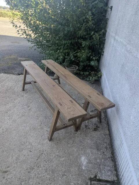 Oak bench