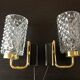 Pair of wall lights - 60s/70s