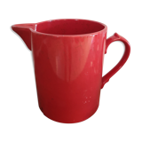Red ceramic pitcher, Schramberg 1950