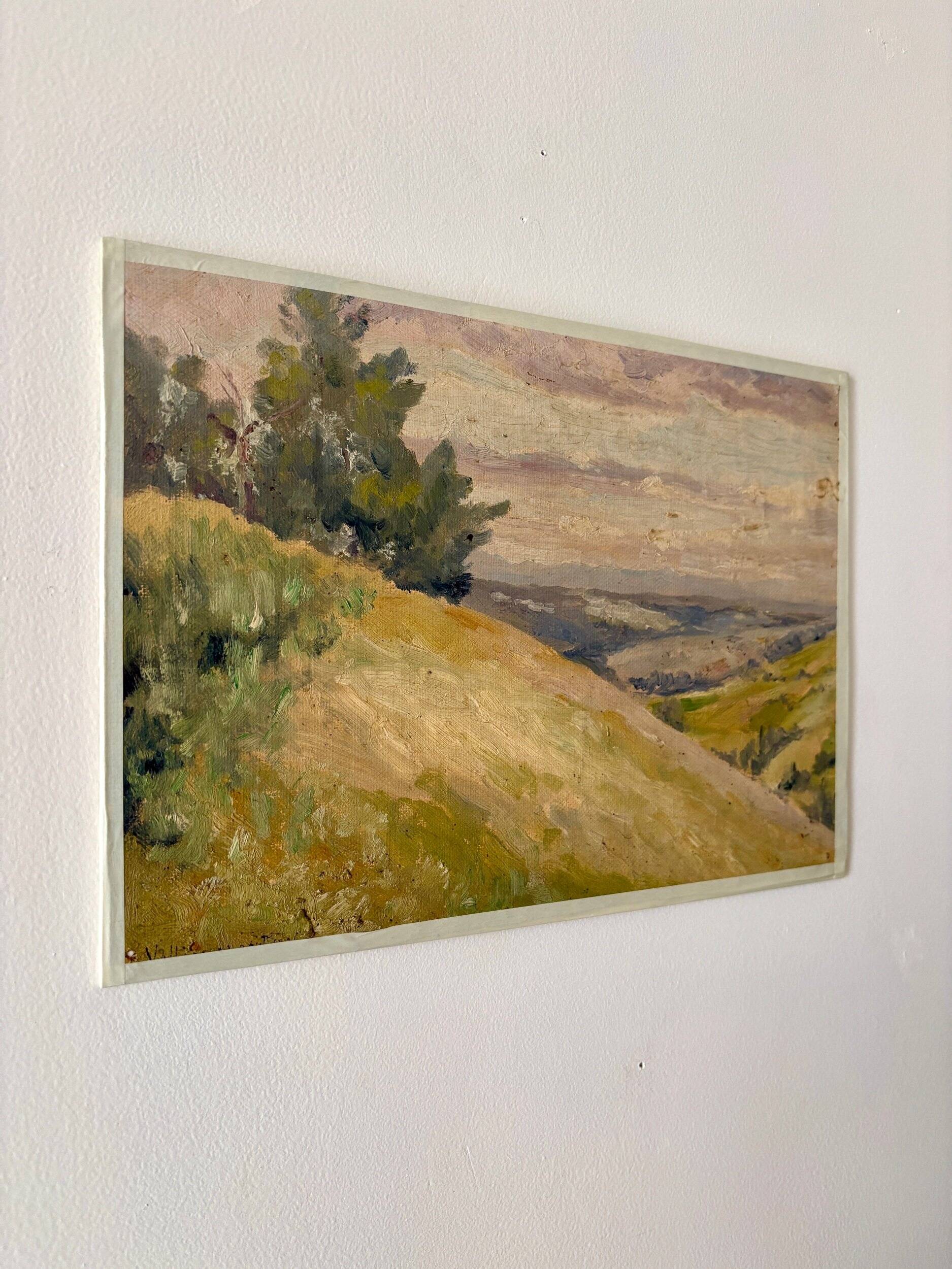 Oil painting on canvas "Mountains" No. 61