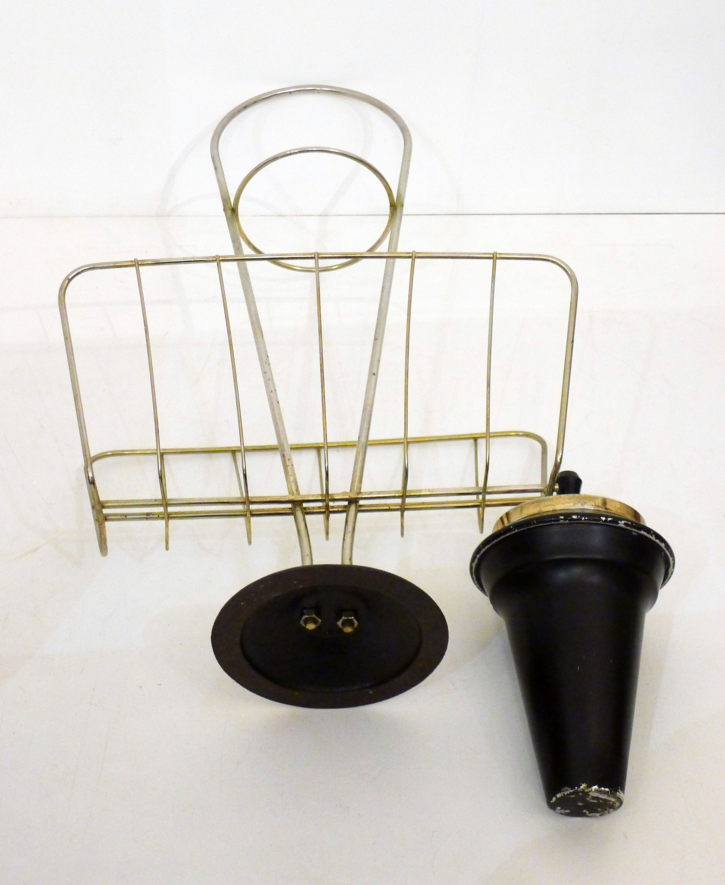 Standing ashtrays - magazine holders