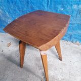 Wooden stool table