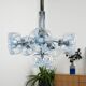 Chandelier, Italian design, Murano glass, 1970s, made in Italy.