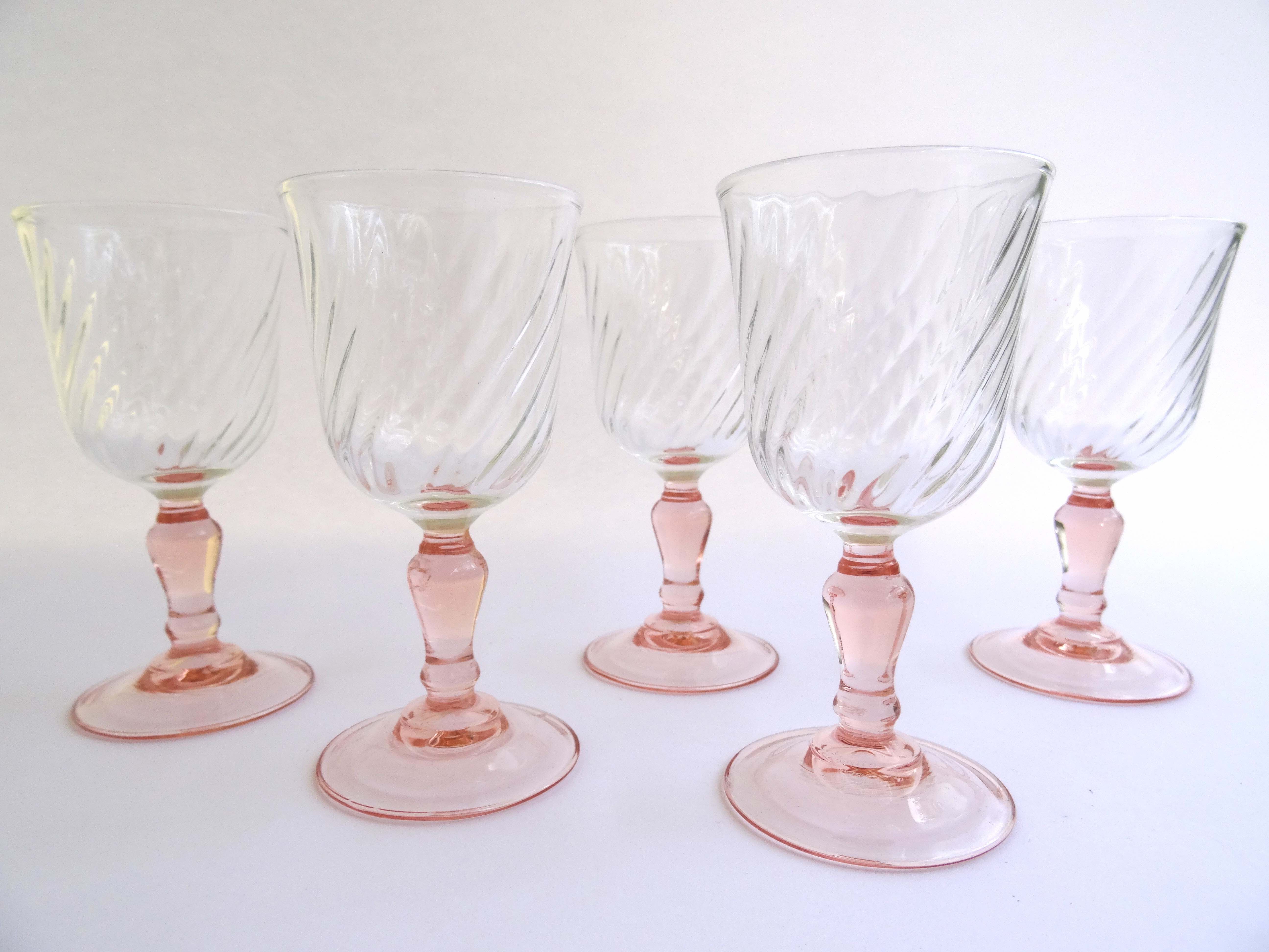 Verres à liqueur avec pieds Rosaline
